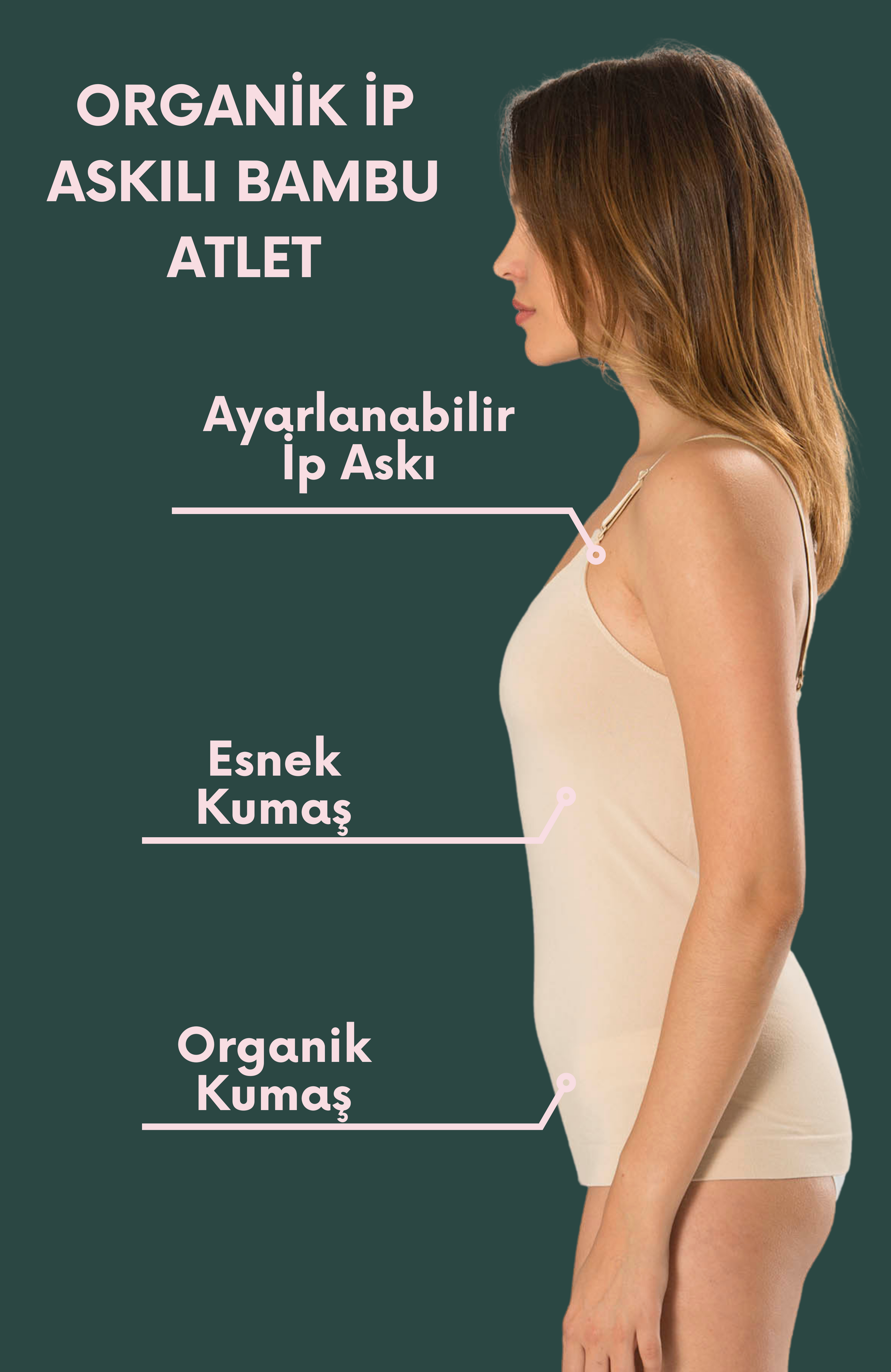 Ten Atlet Bambu Kumaş